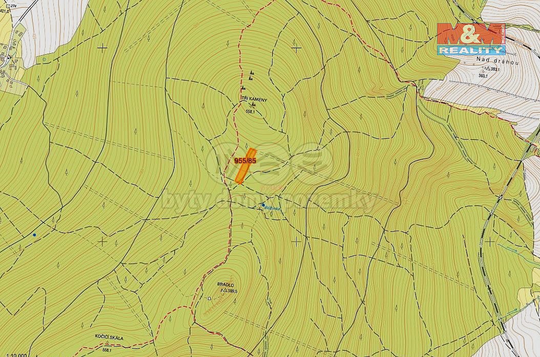 Prodej les - Nová Hradečná, okres Olomouc - 5