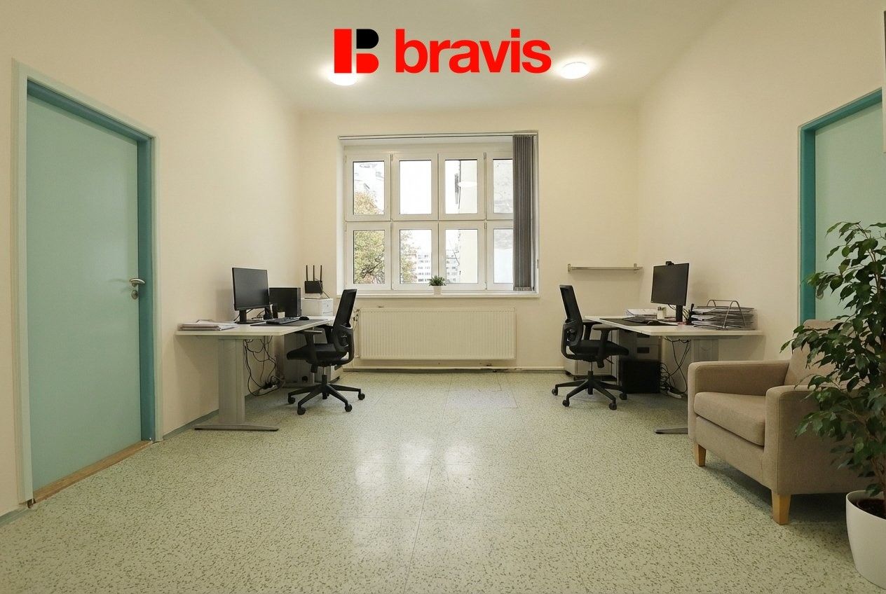 Kanceláře, Lidická, Brno, 120 m²