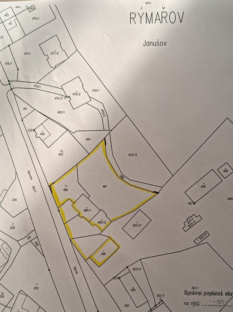 Prodej pozemek - Janovice u Rýmařova, 793 42, 3 744 m²