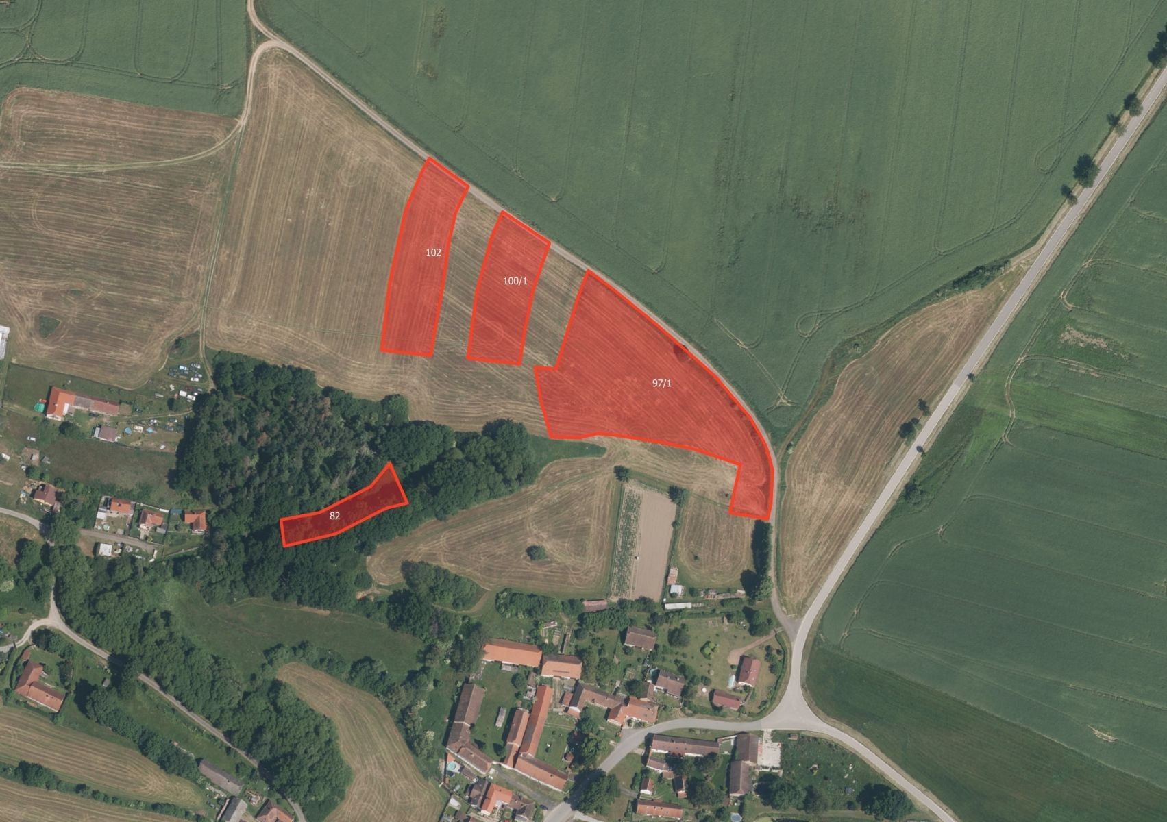 Louka, 14 078 m²