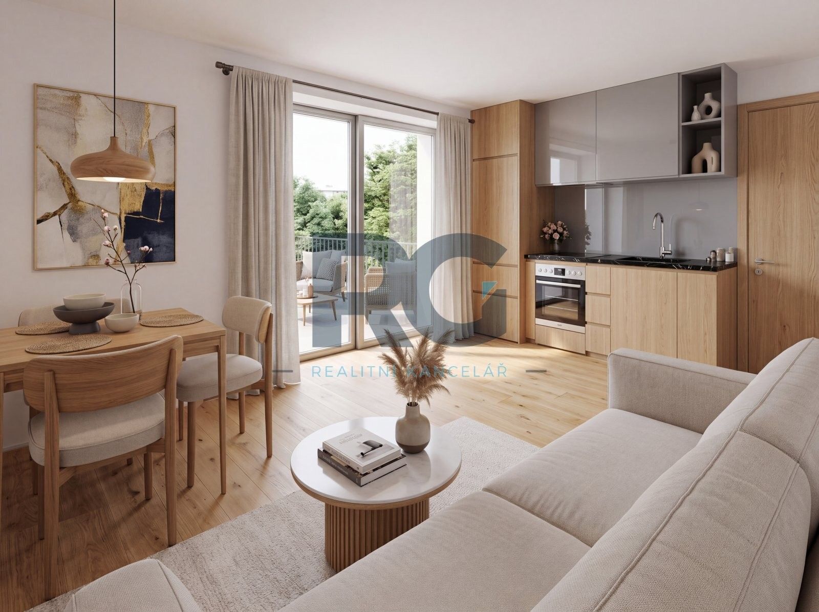 3+kk, Velešínská 405, Praha Letňany, 51 m² - 2