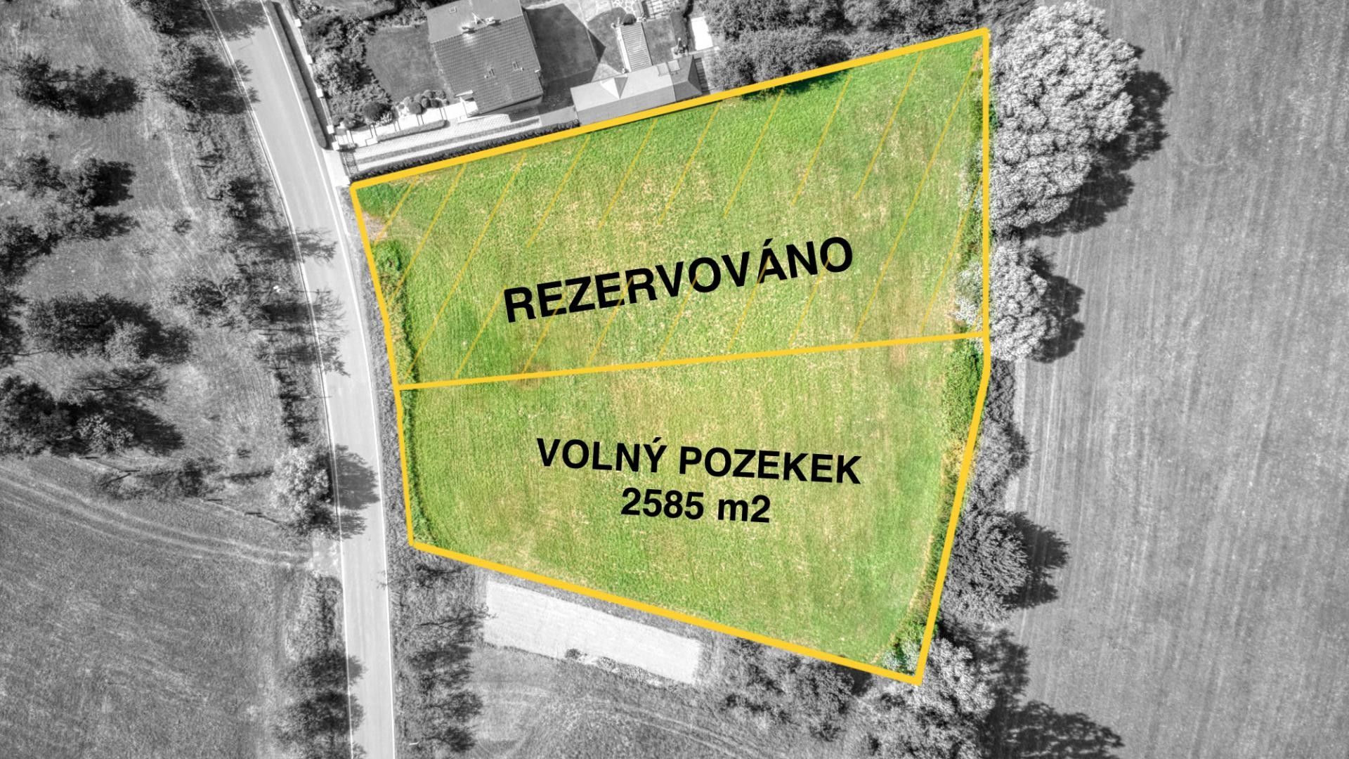 Prodej pozemek pro bydlení - Ústí, 2 585 m²