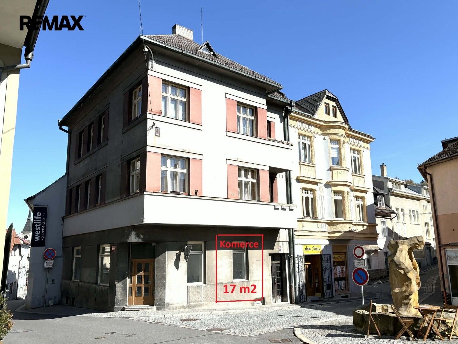 Obchodní prostory, Kostelní 57, Vimperk I, 17 m² - 1