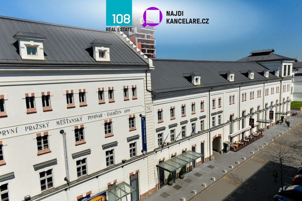 Kanceláře, U průhonu, Praha, 205 m²