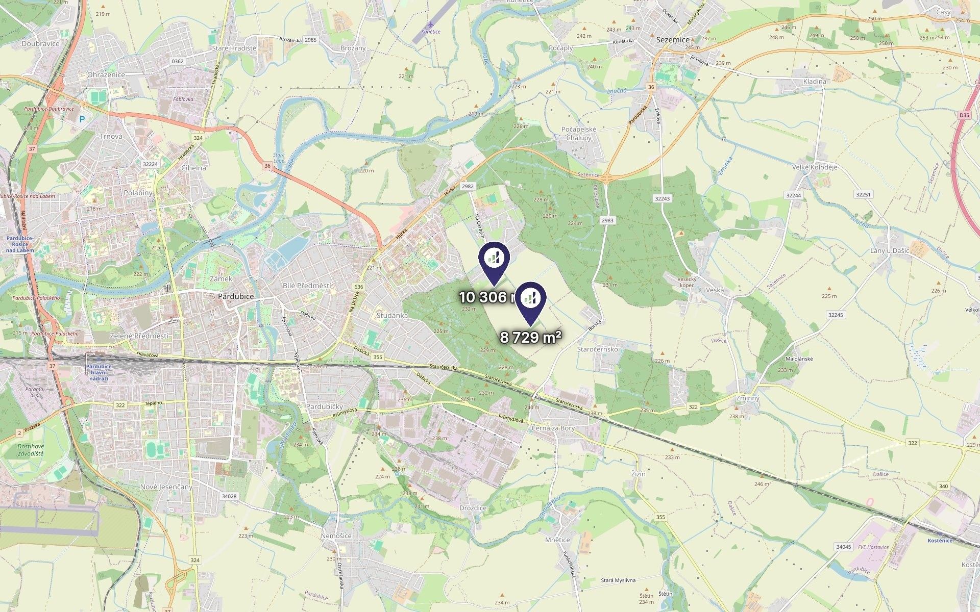 Zemědělský pozemek · 9 518 m² · Spojil - 4