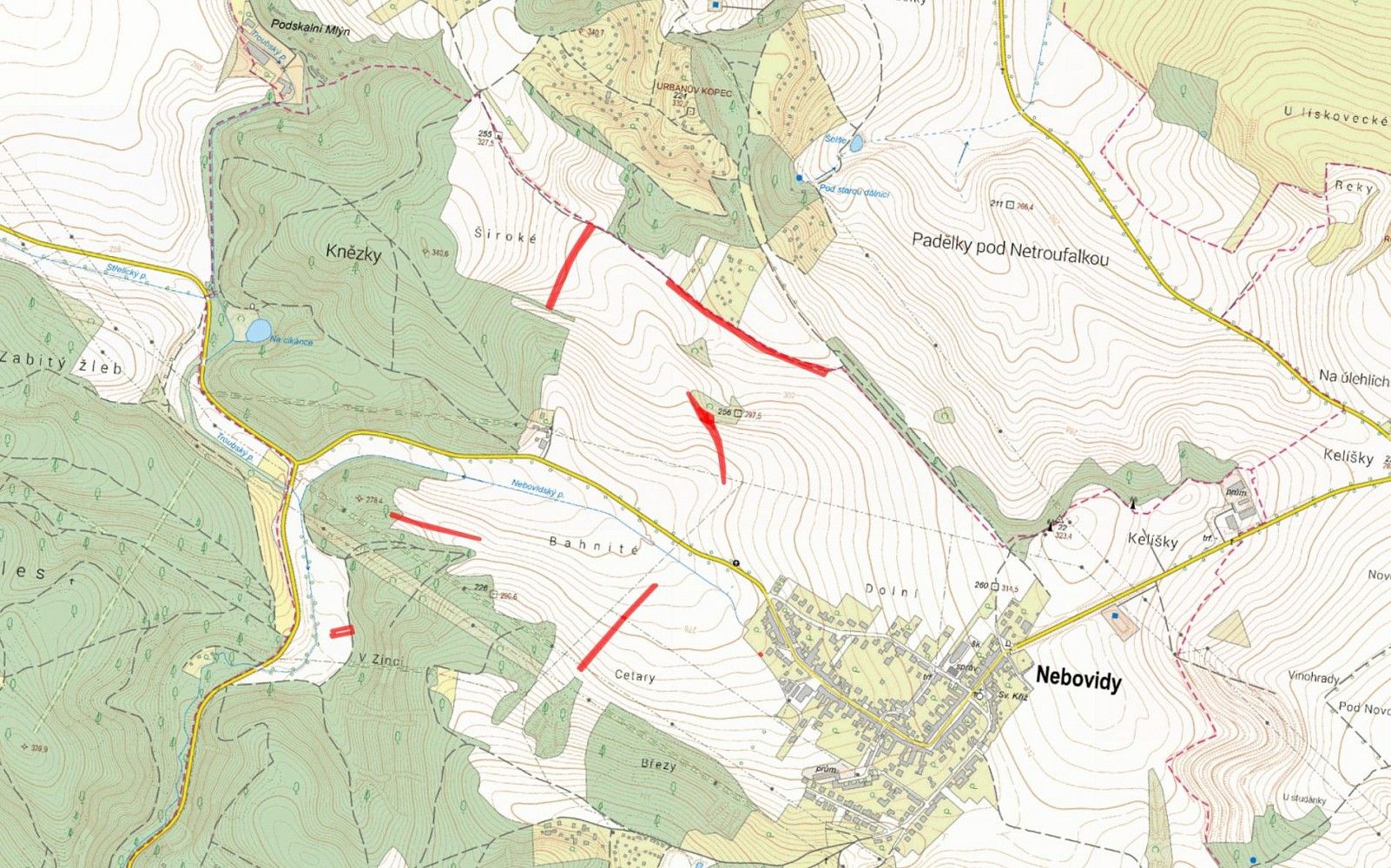 Zemědělské pozemky, Nebovidy, okres Brno-venkov, Jihomoravský kraj - 2