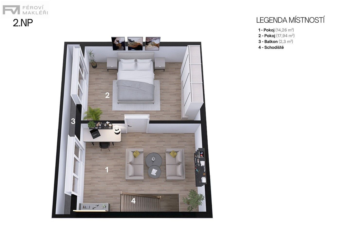 Prodej rodinný dům - Heřmanovice, okres Bruntál, 100 m² - 5