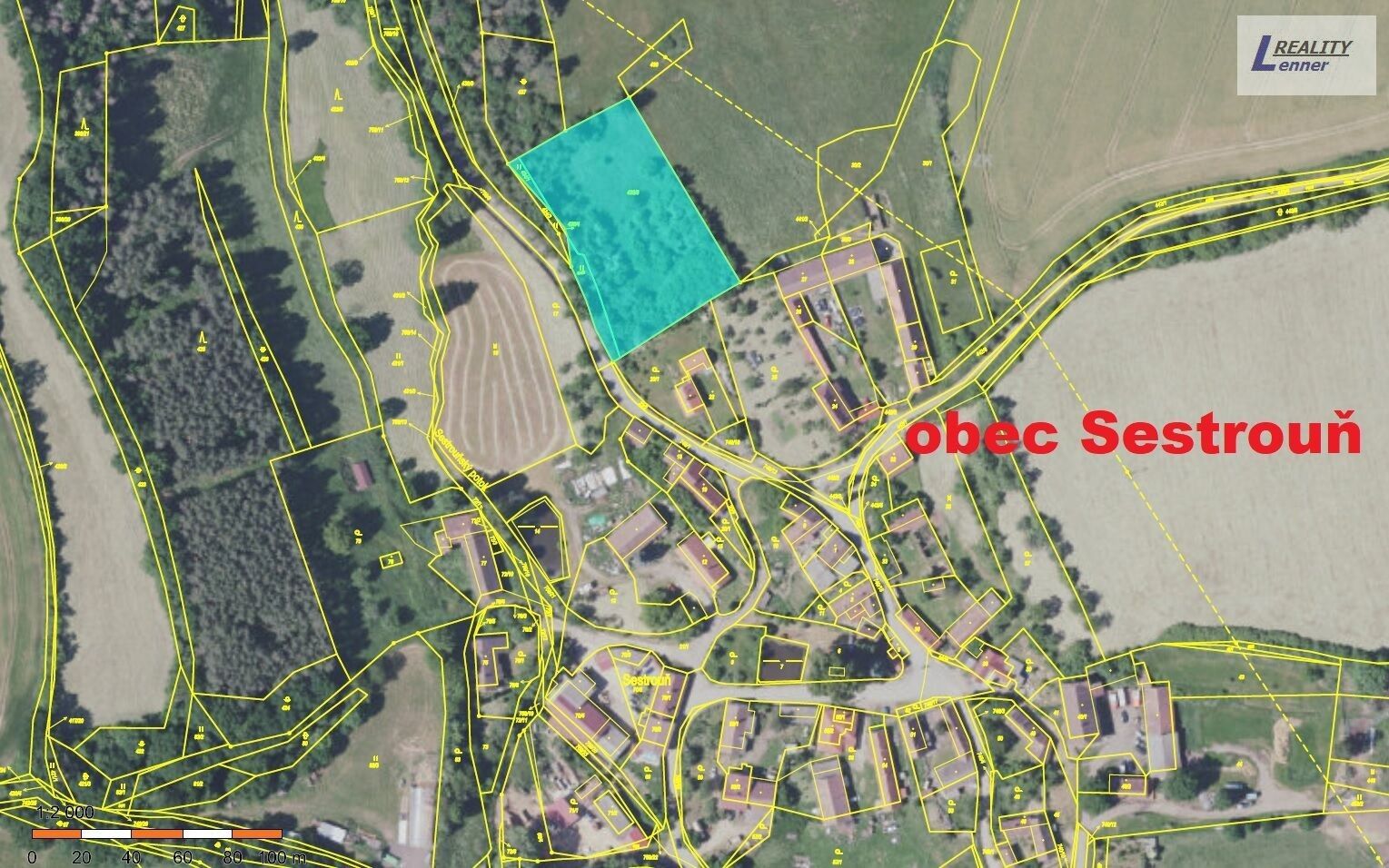 Pozemek pro bydlení · 4 736 m² · Sedlčany Sestrouň - 3