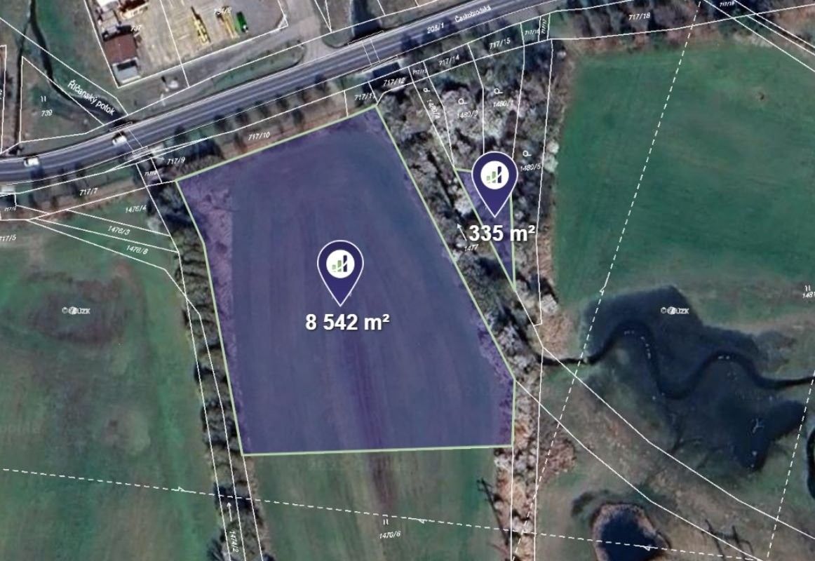 Zemědělský pozemek, 4 214 m²