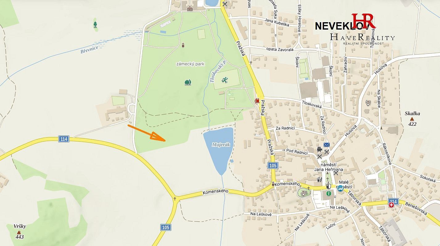 Pozemek · Neveklov, okres Benešov, Středočeský kraj - 2