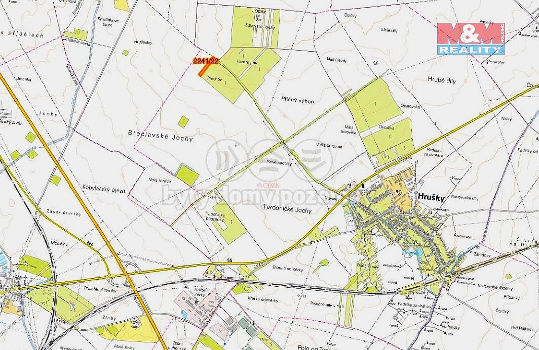 Zemědělské pozemky, Hrušky, okres Břeclav, Jihomoravský kraj - 2