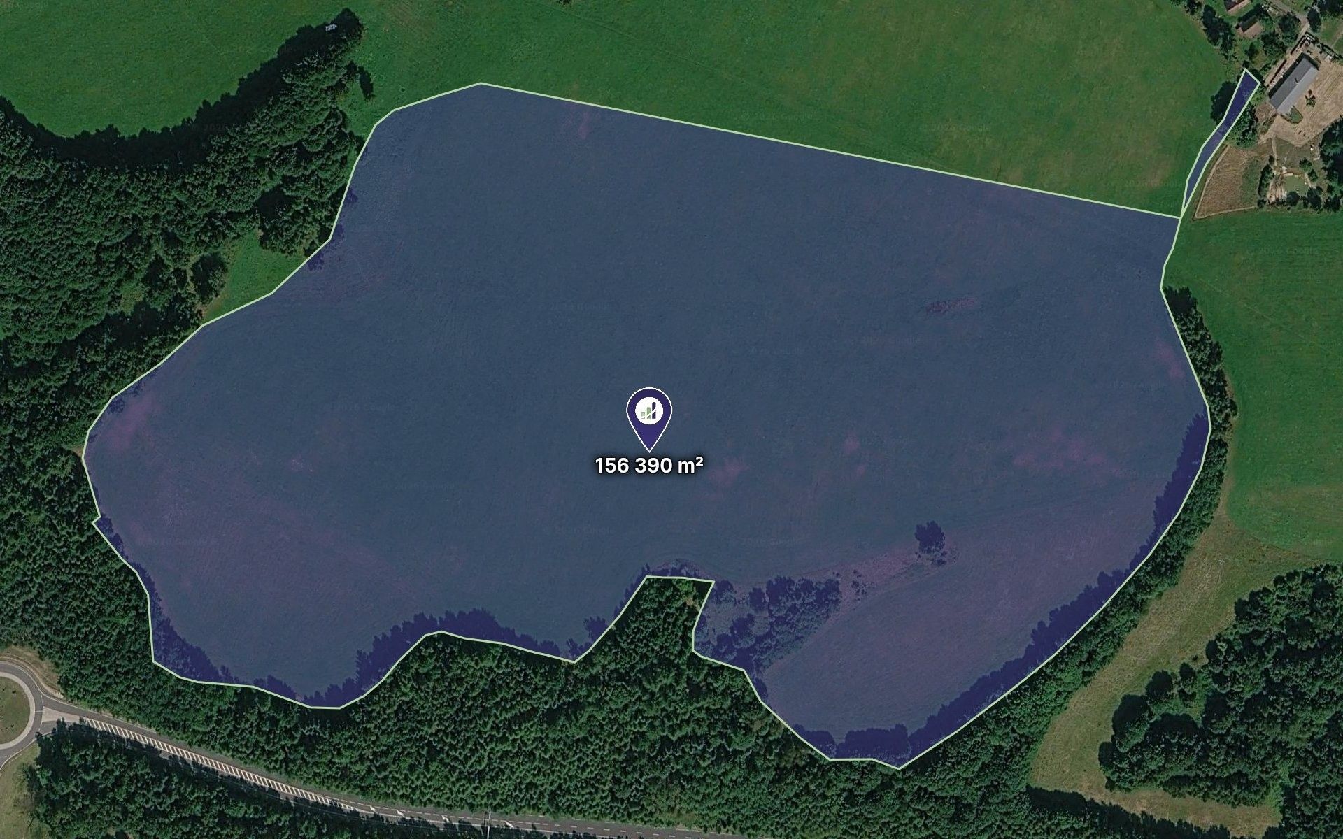 Louka · 156 390 m² · Dolní Nivy - 1