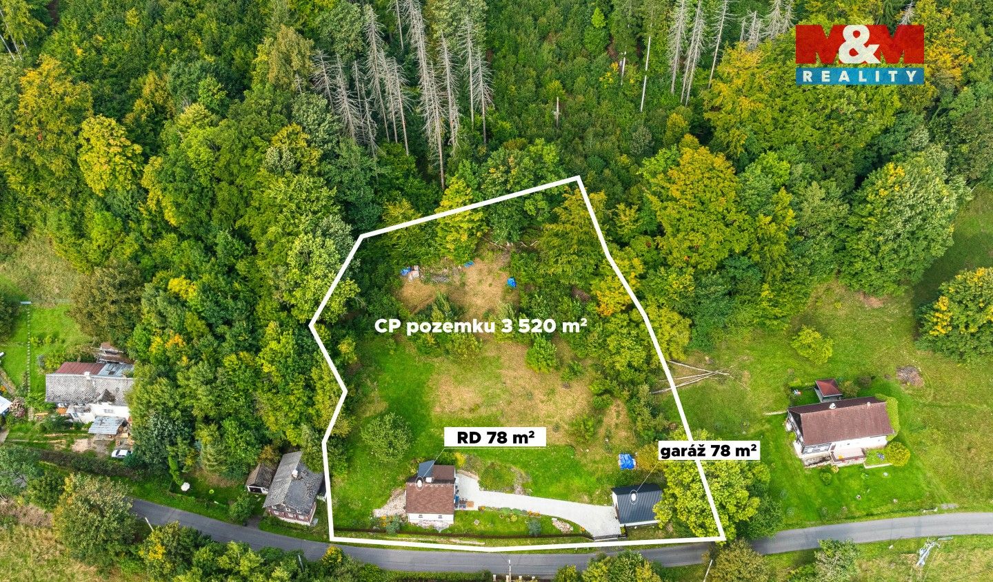 Prodej chalupa - Slunečná, 148 m²