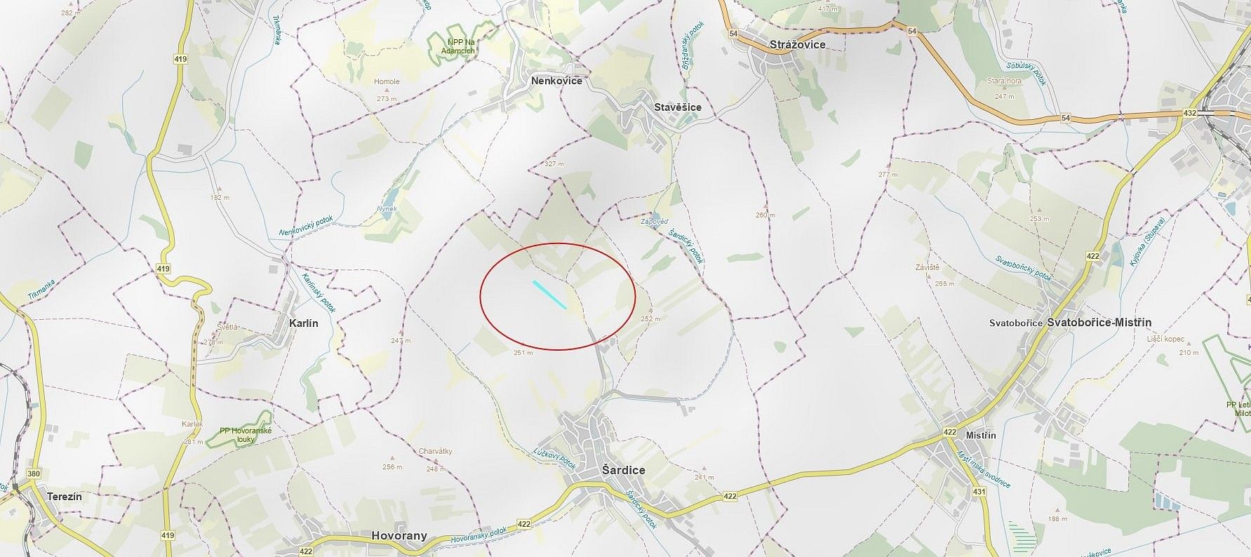 Zemědělské pozemky, Šardice, okres Hodonín, Jihomoravský kraj - 1