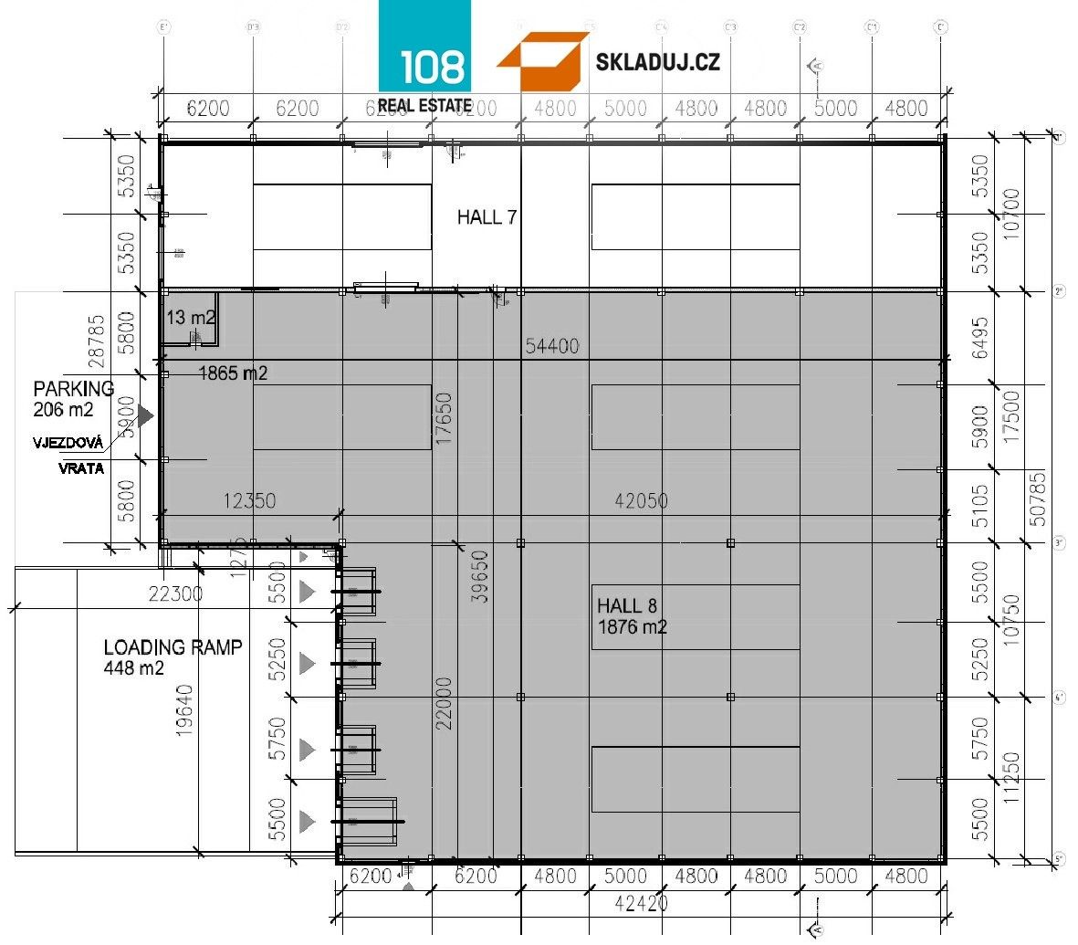 Pronájem sklad - Beroun, 1 900 m² - 5