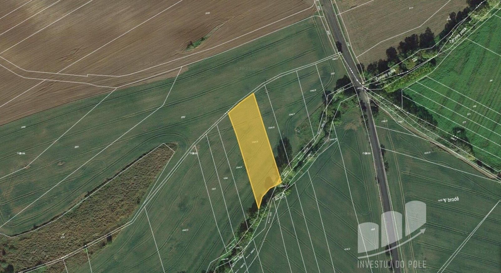 Zemědělské pozemky, Lišany, 1 750 m²