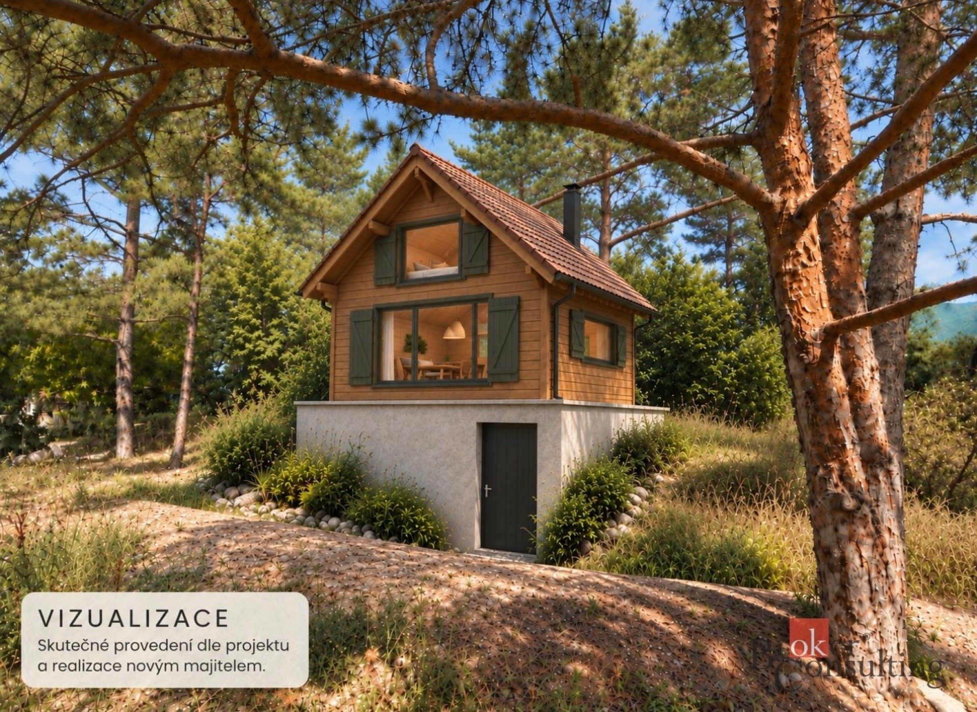 Chaty, Dolní Chabry, Praha, 50 m² - 1