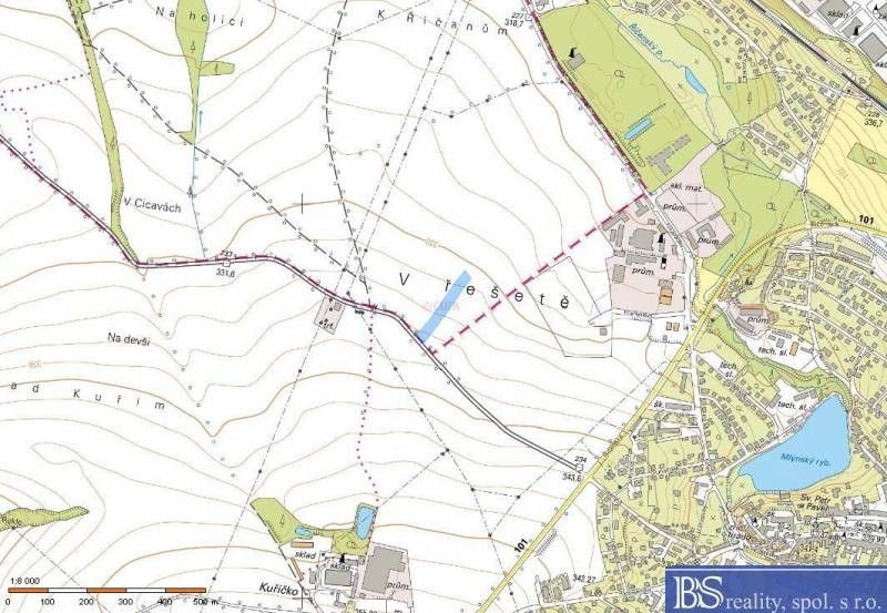 Zemědělské pozemky, Pitkovice, Praha, 9 659 m²