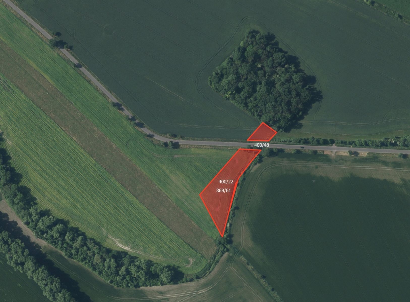 Prodej zemědělský pozemek - Děčany Solany - 2