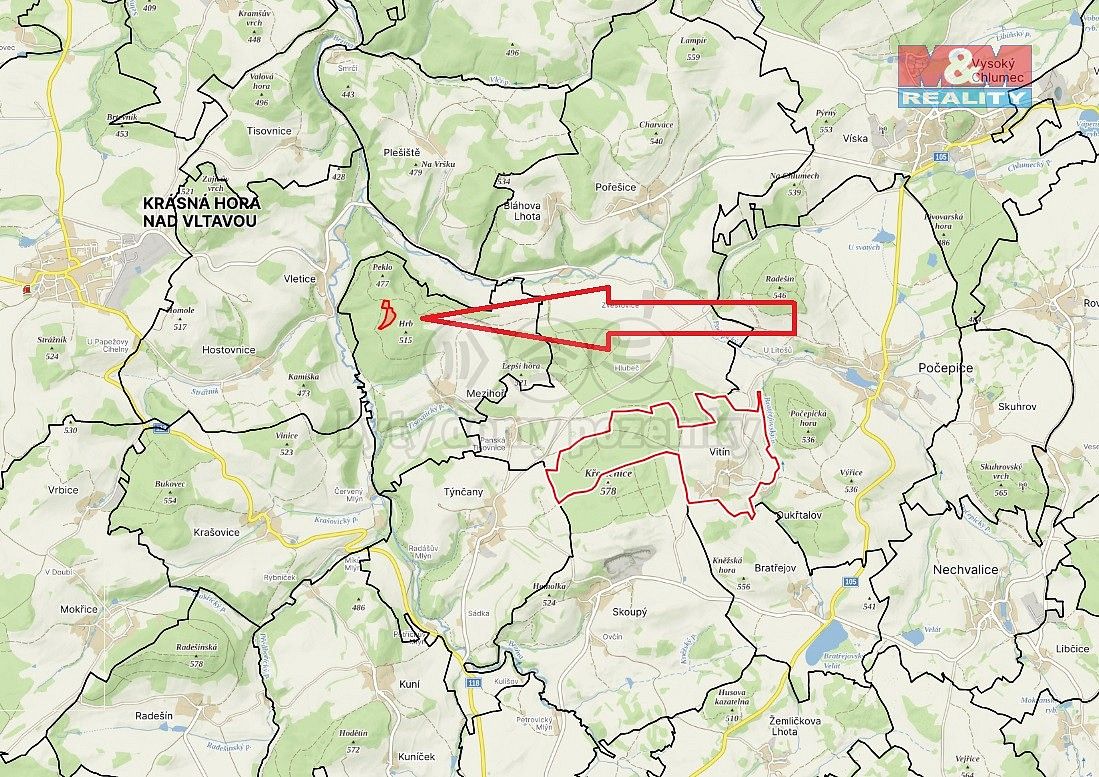 Lesy, Petrovice - Mezihoří, okres Příbram, Středočeský kraj - 2