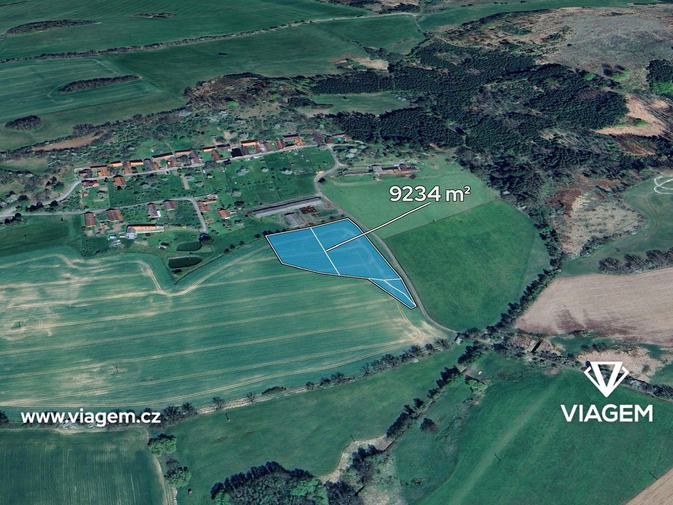 Zemědělské pozemky, Jistebnice, okres Tábor, Jihočeský kraj - 1