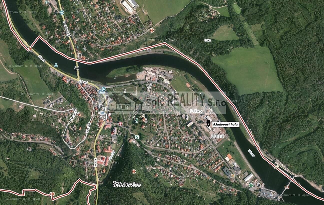 Sklad · 450 m² · Vltavská, Štěchovice, okres Praha-západ - 4