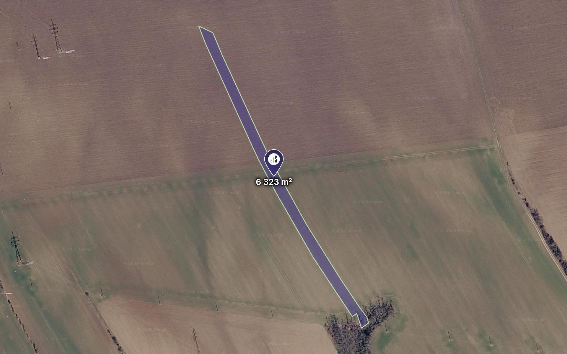 Zemědělské pozemky, Hradčany-Kobeřice, 6 323 m² - 1