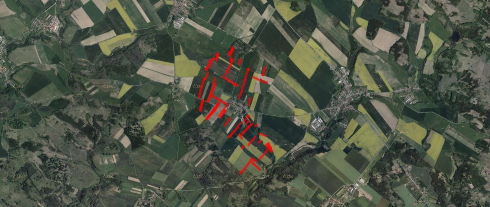 Zemědělské pozemky, Jindřichovice, 41 388 m²