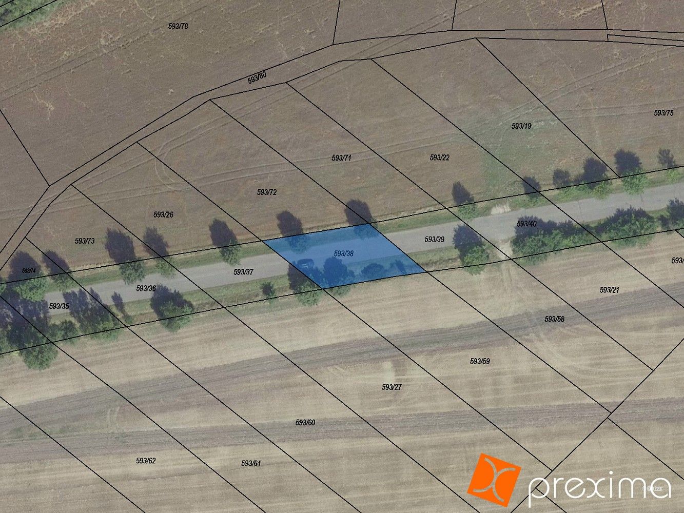 Komerční pozemek, 72 m²