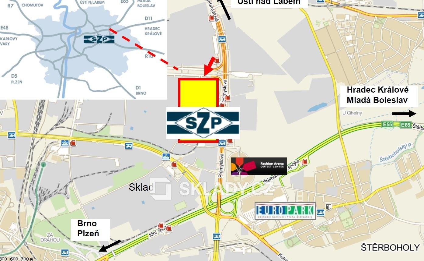 Sklad · 205 m² · Praha Malešice - 4