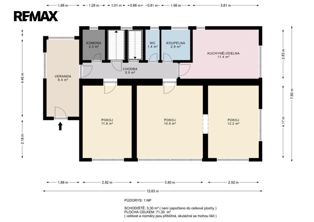 Rodinné domy, Na krutci 528, Praha Vokovice, 162 m² - 2