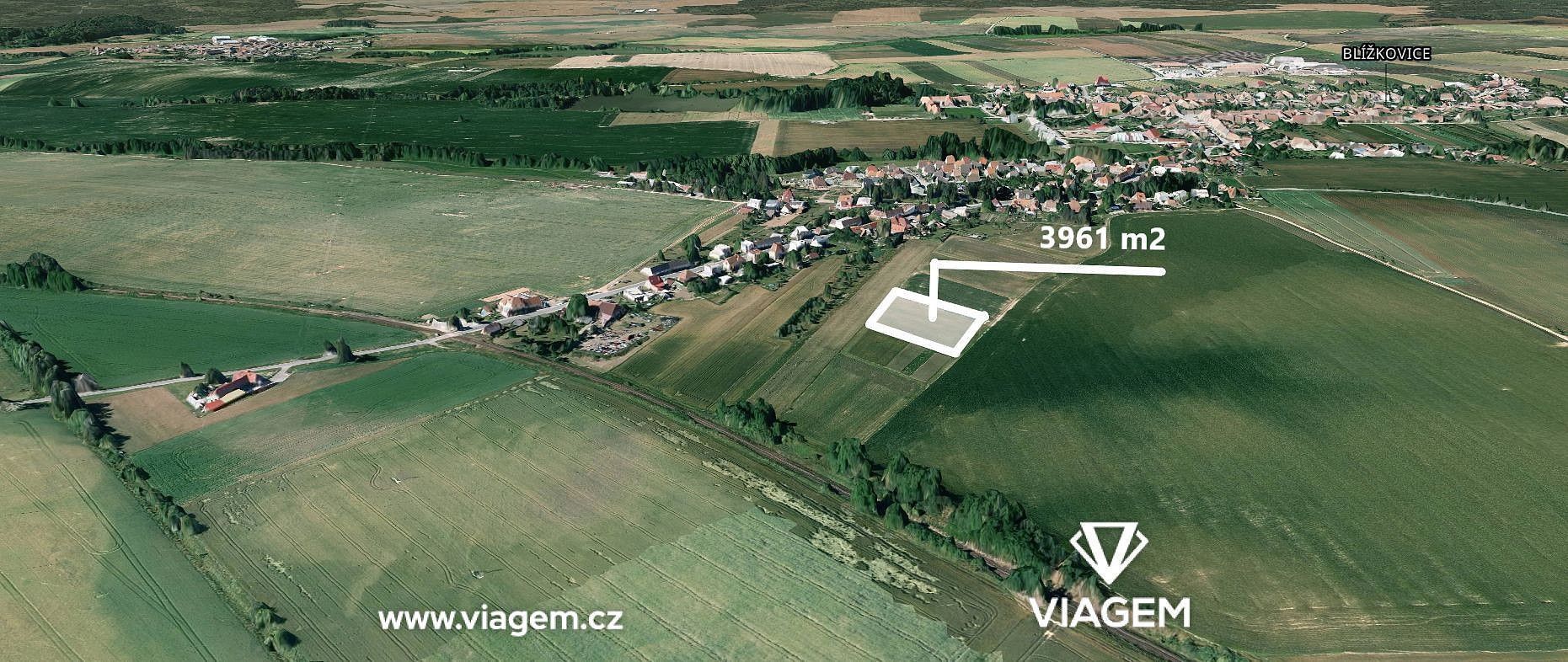 Prodej zemědělský pozemek - Blížkovice, okres Znojmo, Jihomoravský kraj - 2
