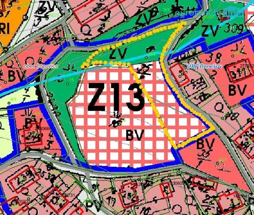 Pozemek pro bydlení · 1 740 m² · Popovice - 4