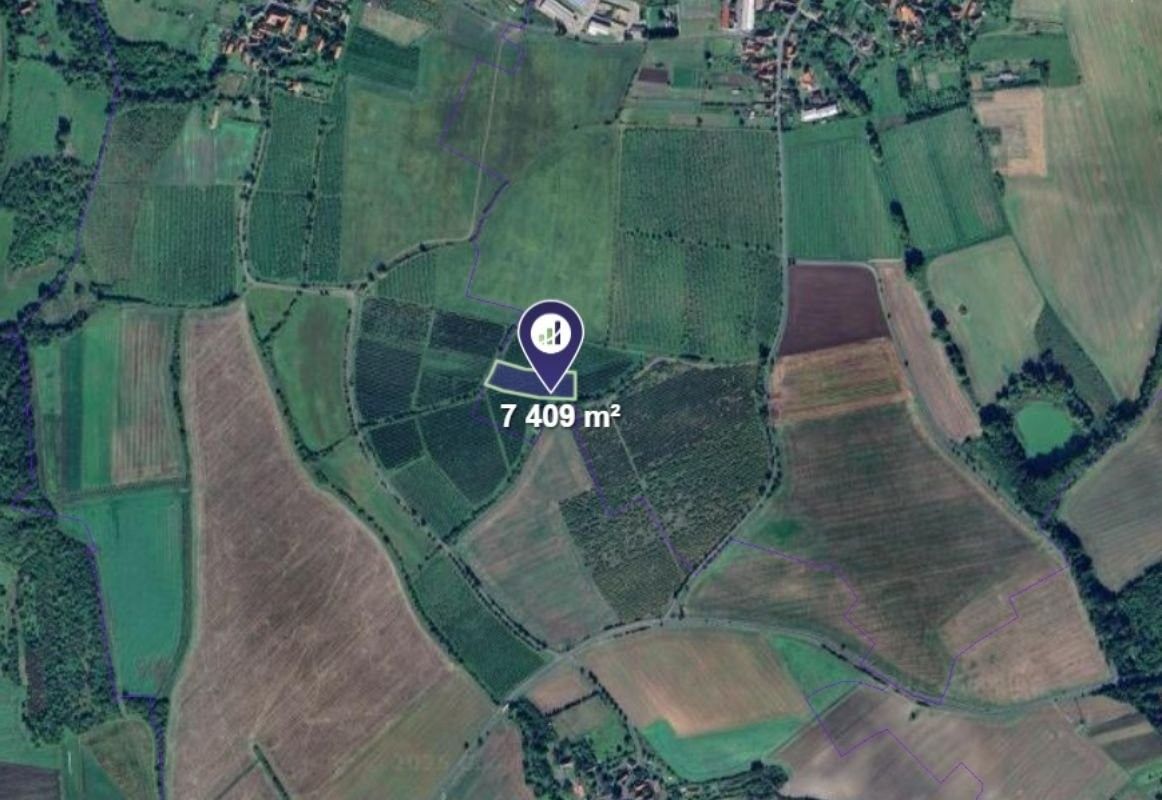 Prodej pozemek - Liběšice, 3 705 m²