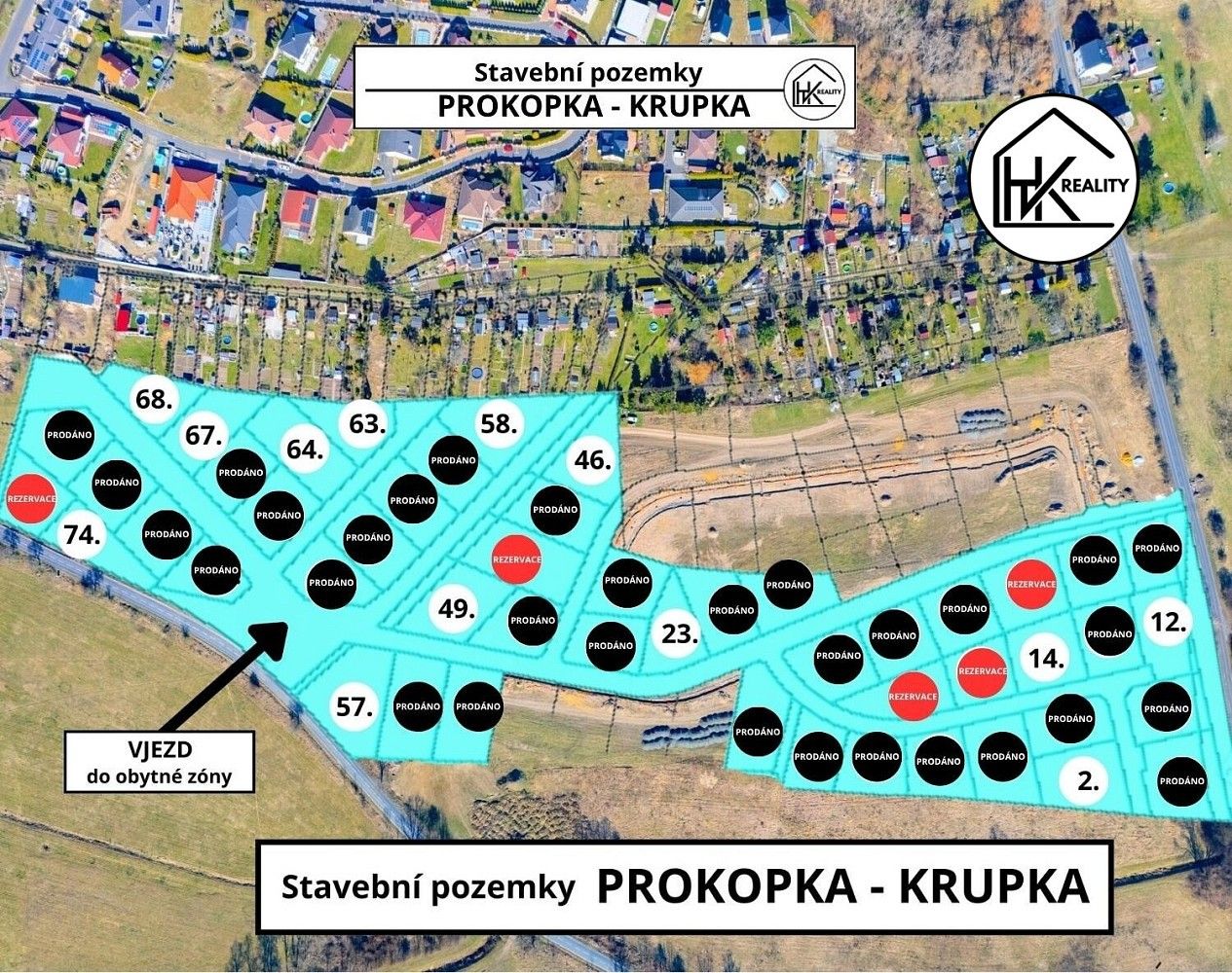 Pozemek pro bydlení · Krupka, okres Teplice, Ústecký kraj - 4