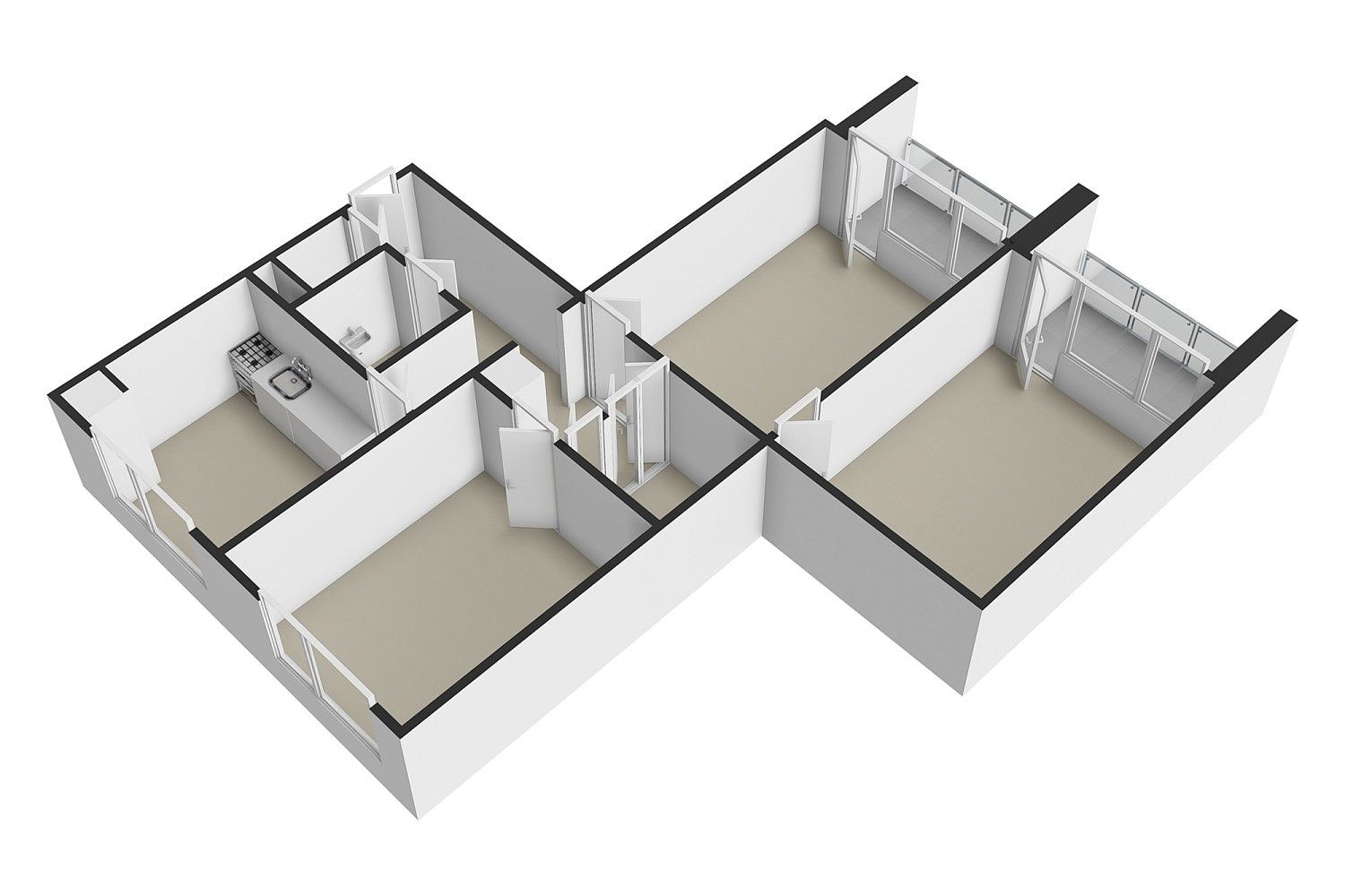 Prodej byt 3+1 - Plzeň - Bolevec, okres Plzeň-město, Plzeňský kraj, 72 m² - 5