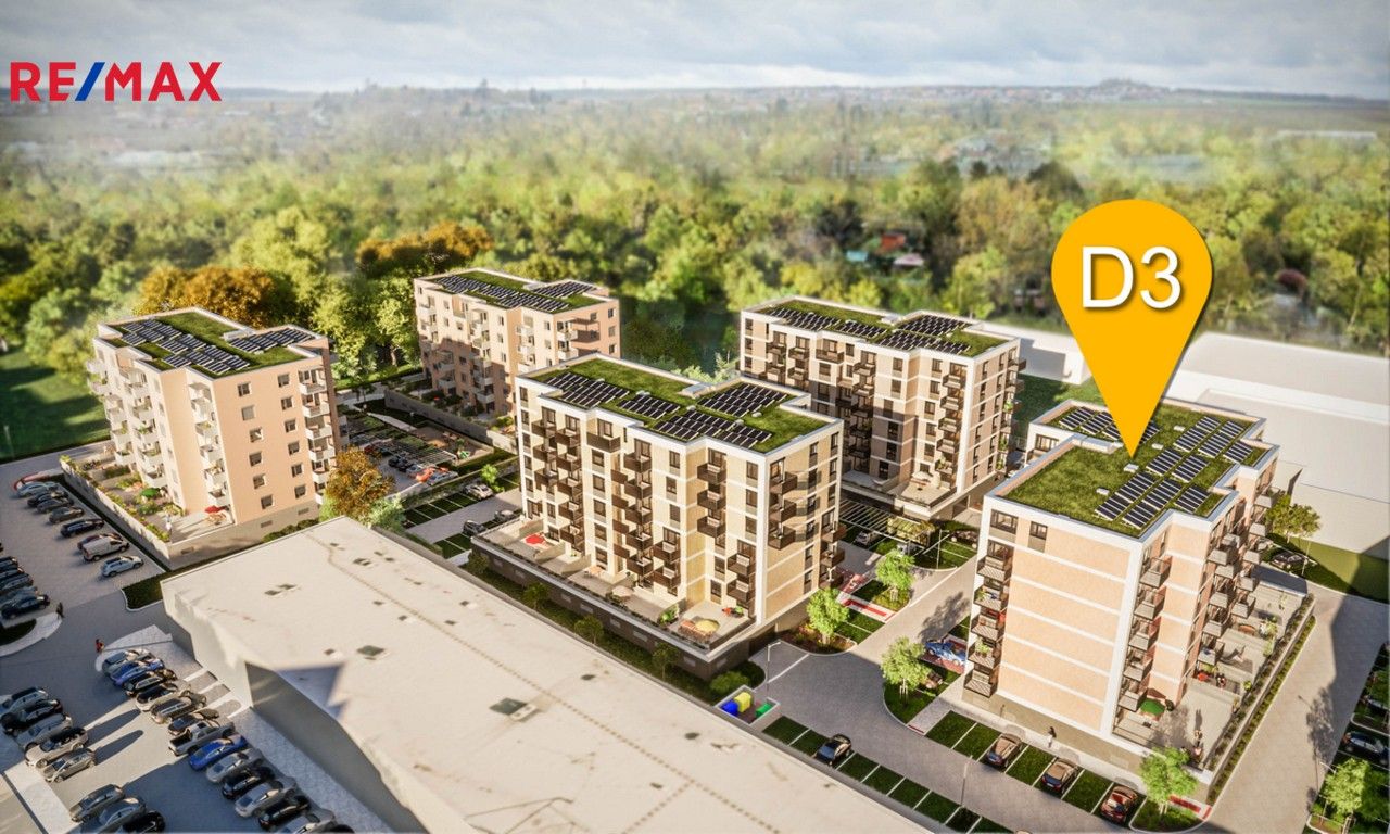 2+kk, Vodárenská 3418, Mělník, 54 m²