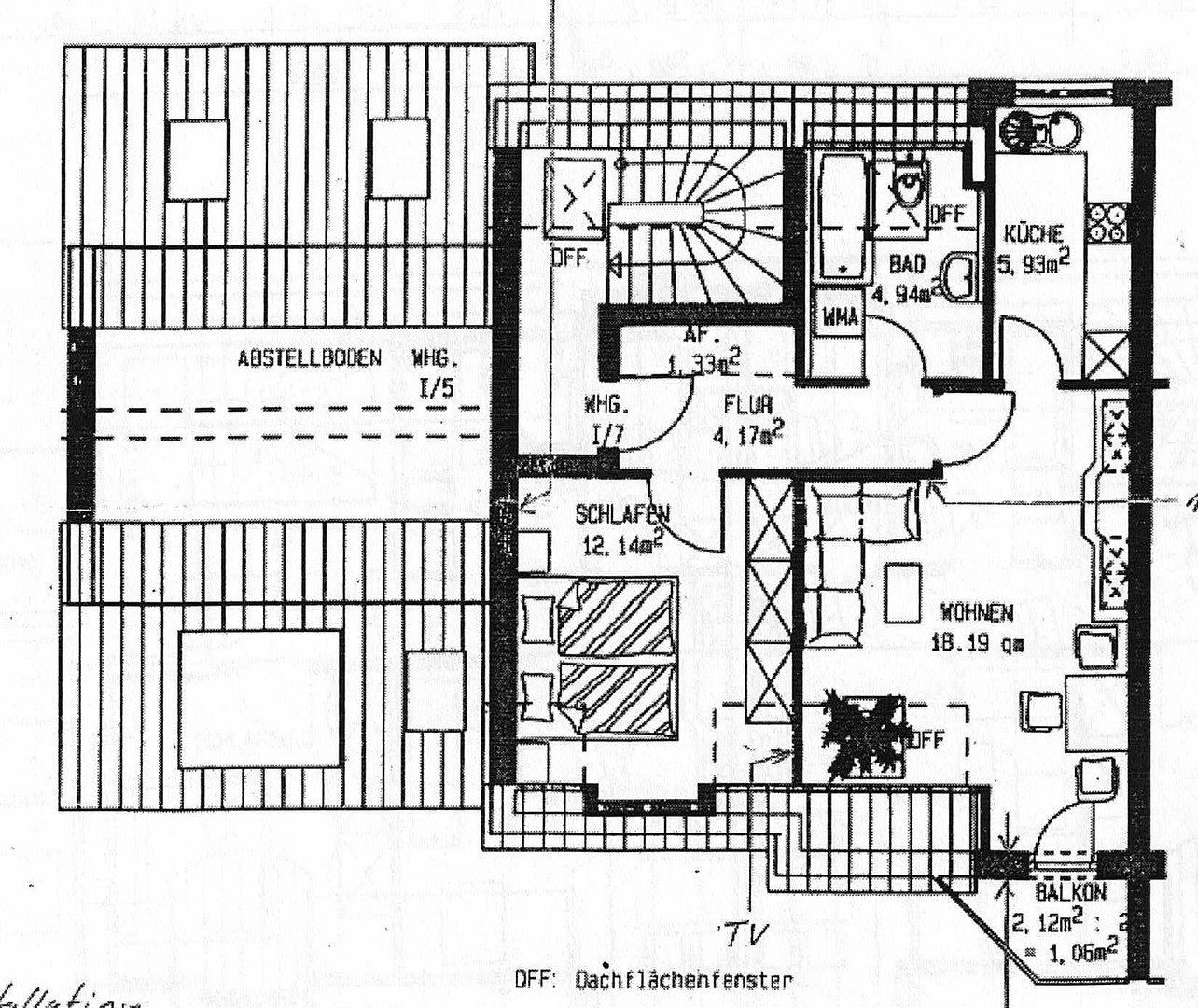 Byt 2+1 · 48 m² · Erlangen - Tennenlohe Tennenlohe Bayern 91058 - 3