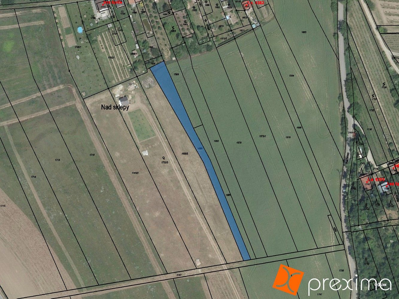 Prodej zemědělský pozemek - Znojmo, Jihomoravský kraj - 1