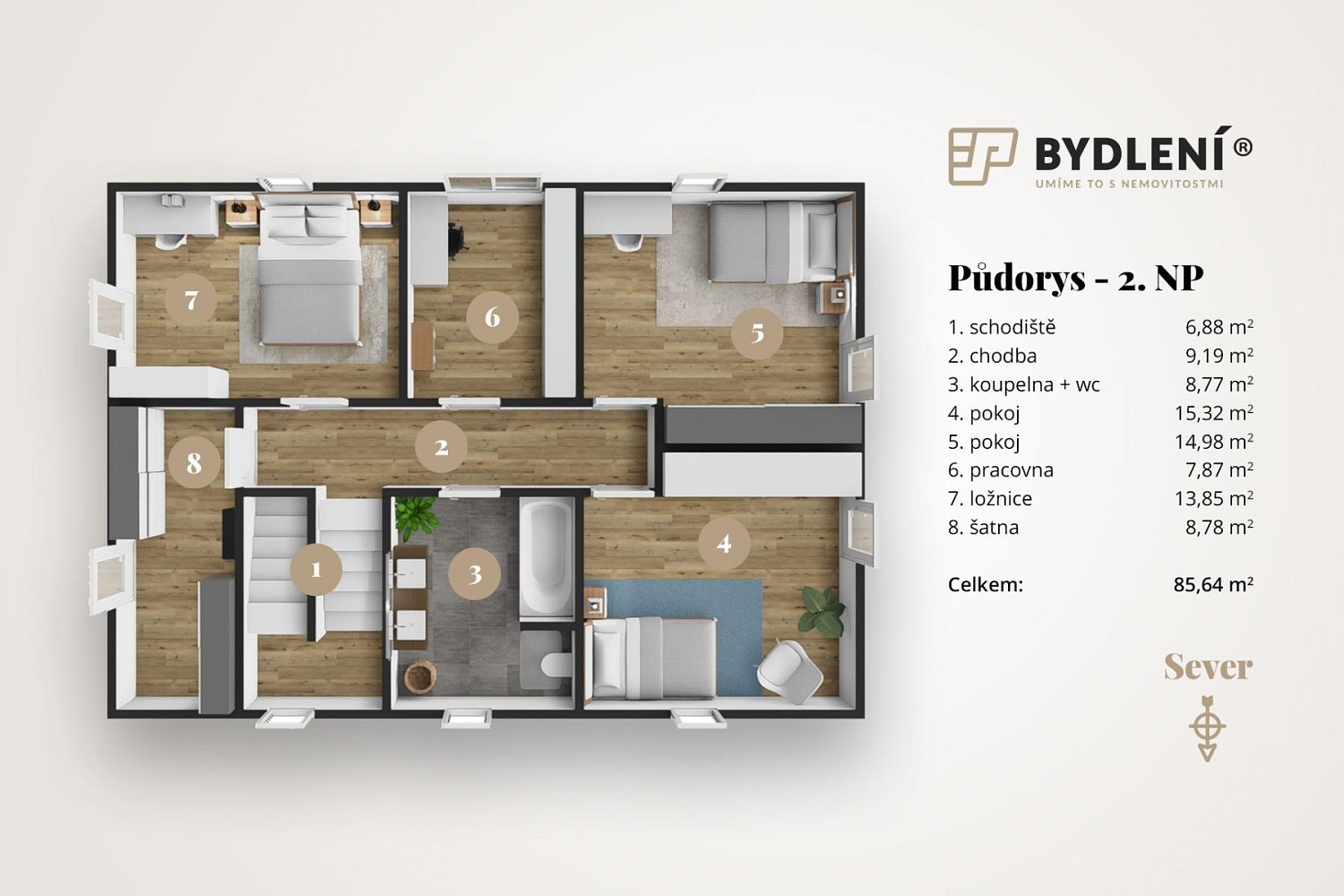 Prodej rodinný dům - Venkovská, Vědomice, okres Litoměřice, 226 m² - 5