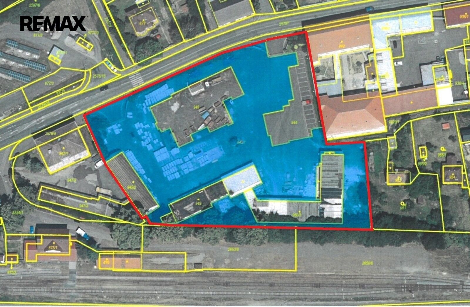 Komerční pozemky, Nádražní 5, Horšovský Týn Velké Předměstí, 10 956 m² - 1