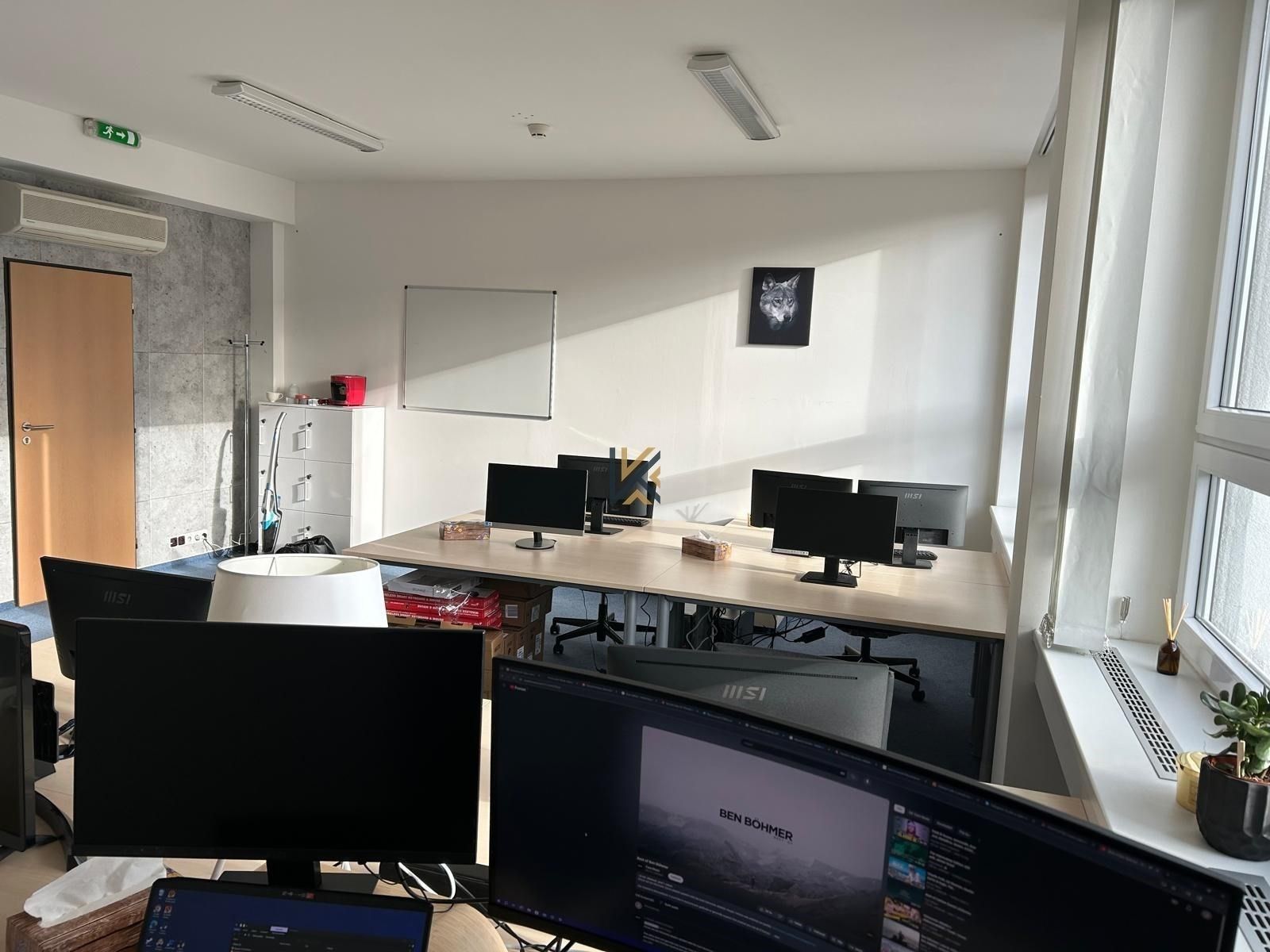 Kanceláře, U průhonu, Praha, 41 m²