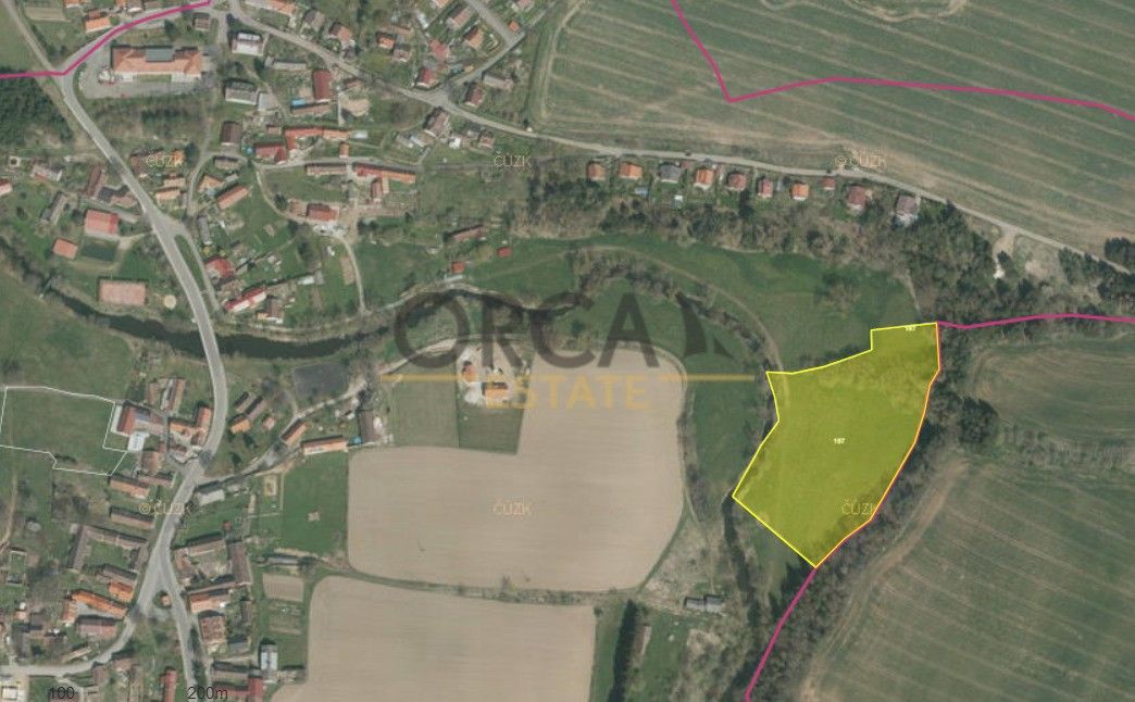 Prodej zemědělský pozemek - Ostrovec, 398 33, 3 820 m²