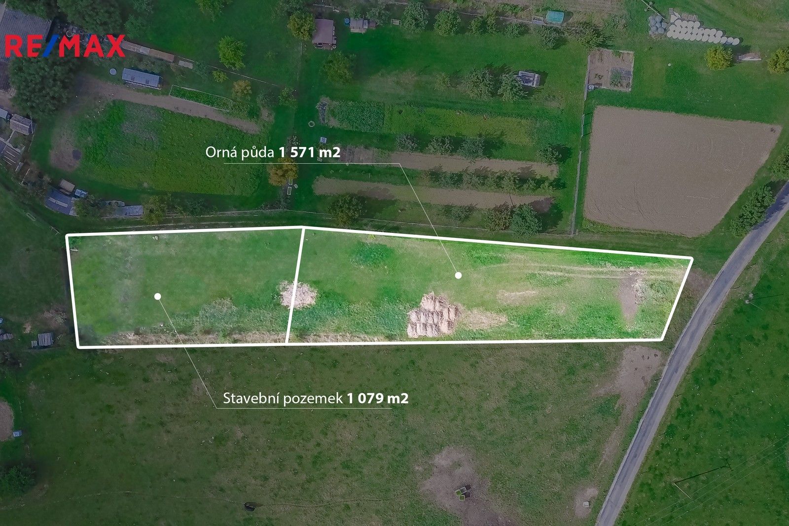 Prodej pozemek pro bydlení - Chlístov, 2 m²