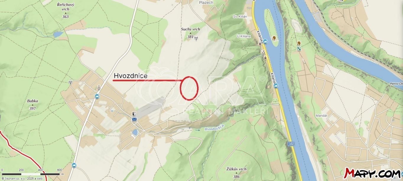 Zemědělský pozemek, 16 653 m²