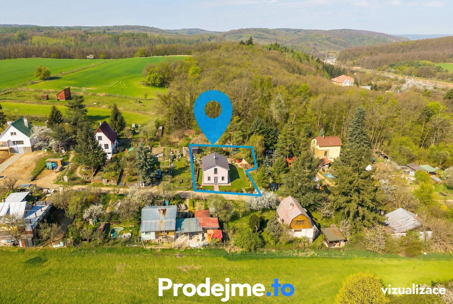 Prodej zahrada - Střelice, 589 m² - 5