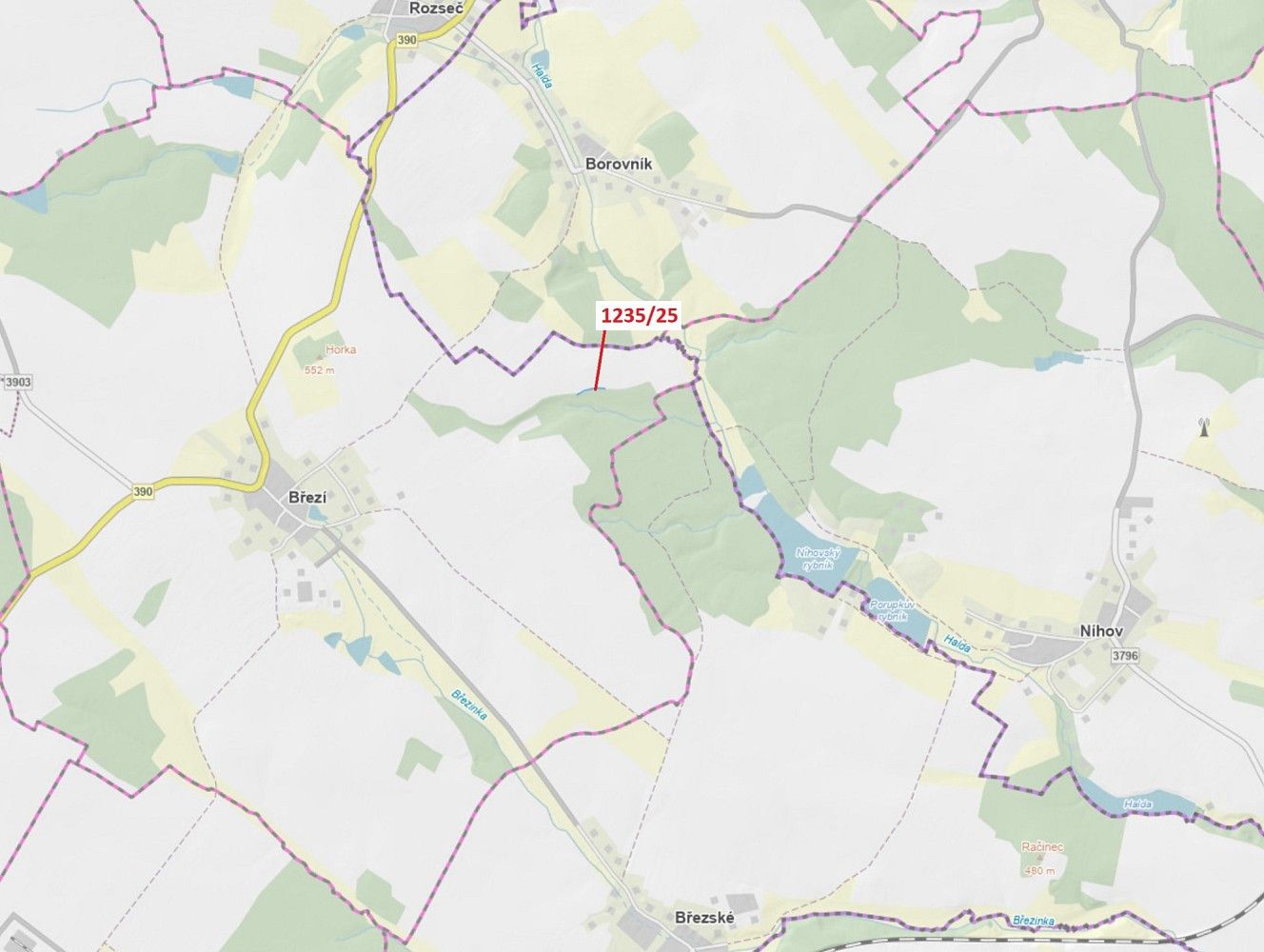 Pozemek, 344 m²