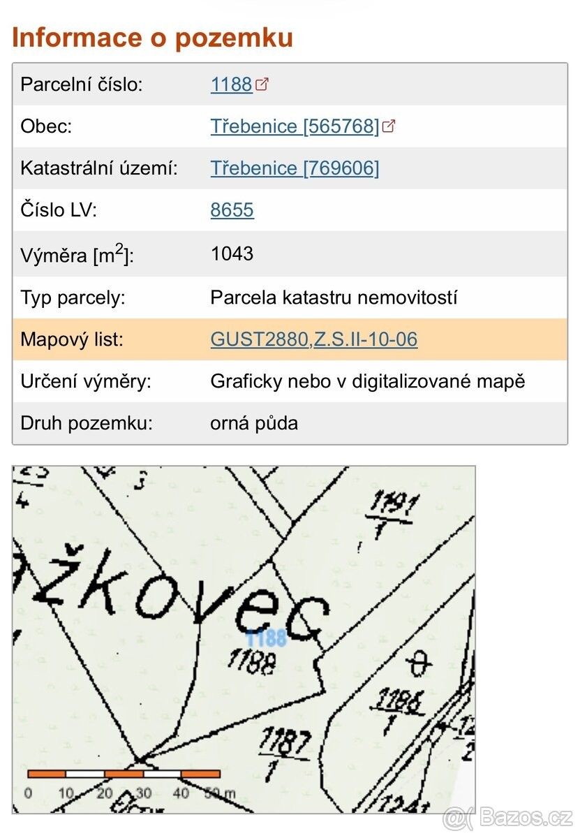 Zahrady, Most, 434 01