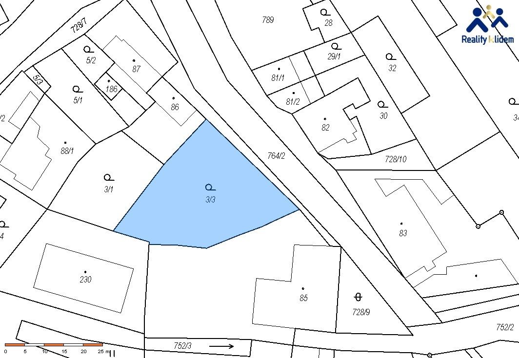 Prodej pozemek pro bydlení - Dřevnovice