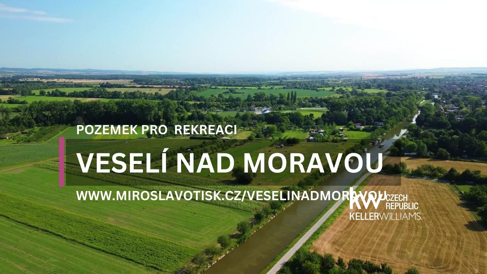 Pozemky pro bydlení, Veselí nad Moravou, 2 268 m² - 1